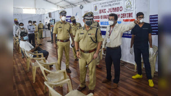 Mumbai CP visits BKC centre