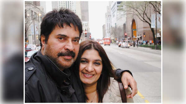 Mammootty and wife Sulfath’s wedding anniversary