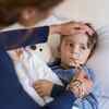 Moderate or <i class="tbold">high fever</i>