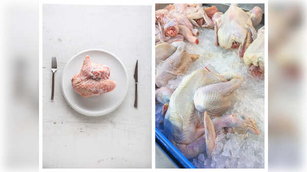 Texture of chicken