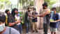 Watch: Sonu Sood serves summer drink to paparazzi