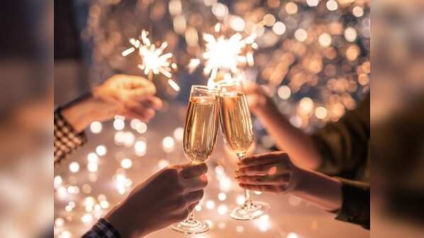 Champagne bubbles