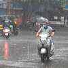 Rains lash Mumbai and neighbouring areas.