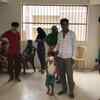 Gujarat: People shifted to shelter homes created in government buildings in Junagadh.