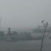 INS Kolkata sails out for assistance on SOS received from Barge 'GAL Constructor' with 137 people onboard about 8 nautical miles from Mumbai: PRO Defence, Mumbai. (ANI)