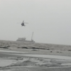 Two Indian Coast Guard Chetaks launched from Daman have successfully airlifted 10 crew from grounded Barge Gal Constructor. Rescue operation underway: Indian Coast Guard
