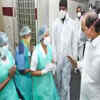 Article image for: Telangana CM, ministers violate Covid norms, inspect hospital sans PPE kit