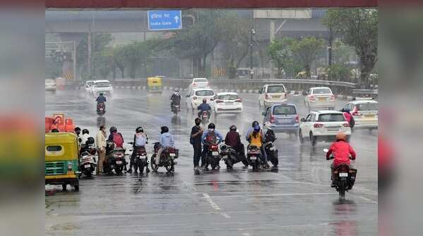 Delhi rain