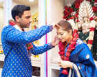 Lovely pictures from Marathi actress Sonalee Kulkarni’s intimate wedding ceremony