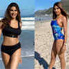 Nikki’s sizzling looks in bikini
