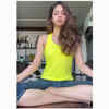 Article image for: <i class="tbold">Keerthy Suresh</i> finds inner peace in yoga