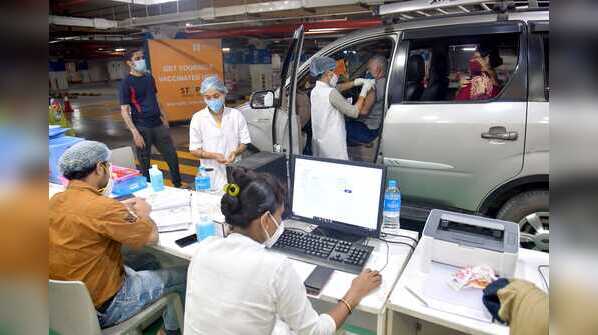 Drive-in vaccination