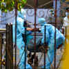 Patients being moved out