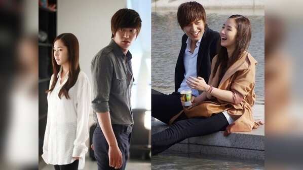 Lee Min Ho and Park Min Young