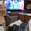 A true hockey fan...always