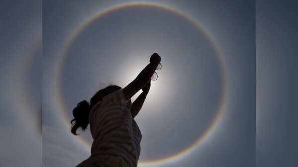 Bengaluru's Sun halo