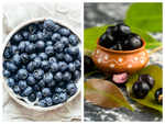 ​Blueberries versus Kala Jamun