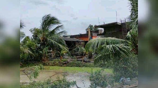 Photos of Cyclone Yaas impact on Odisha, West Bengal
