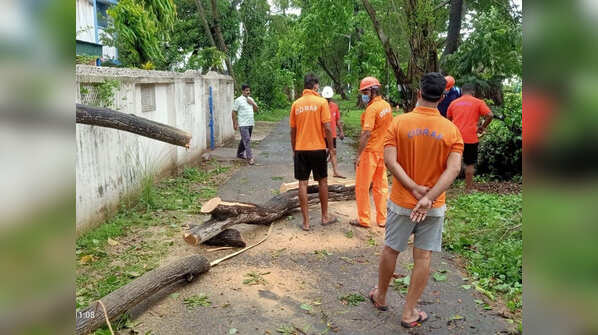 Photos of Cyclone Yaas impact on Odisha, West Bengal