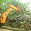 Relief and restoration work under way by NDRF in Duttapur Pally, at West Bengal-Odisha border in the aftermath of Cyclone Yaas.