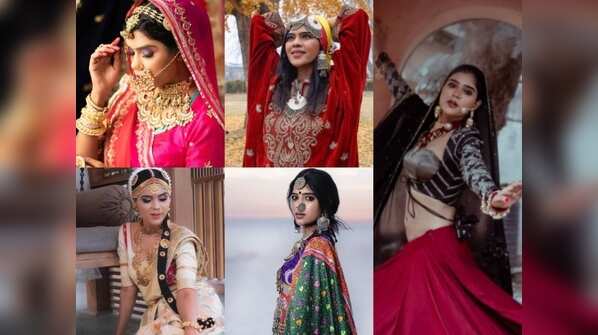 Khushi Shah's best FIVE ethnic looks