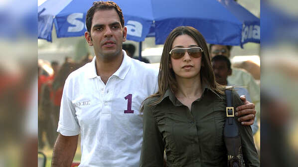Karisma Kapoor and Sunjay Kapur
