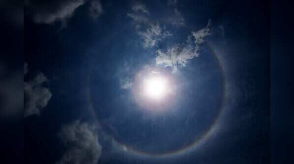 Sun Halo in Hyderabad