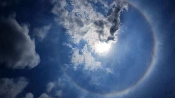 Sun Halo in Hyderabad