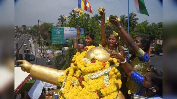 Birth anniversary of Dr Bhimrao Ambedkar in Vizag