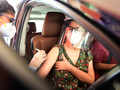 Drive-through vaccination facility opens in Delhi