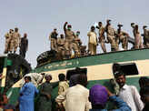 At least 65 killed as passenger trains collide in Pakistan