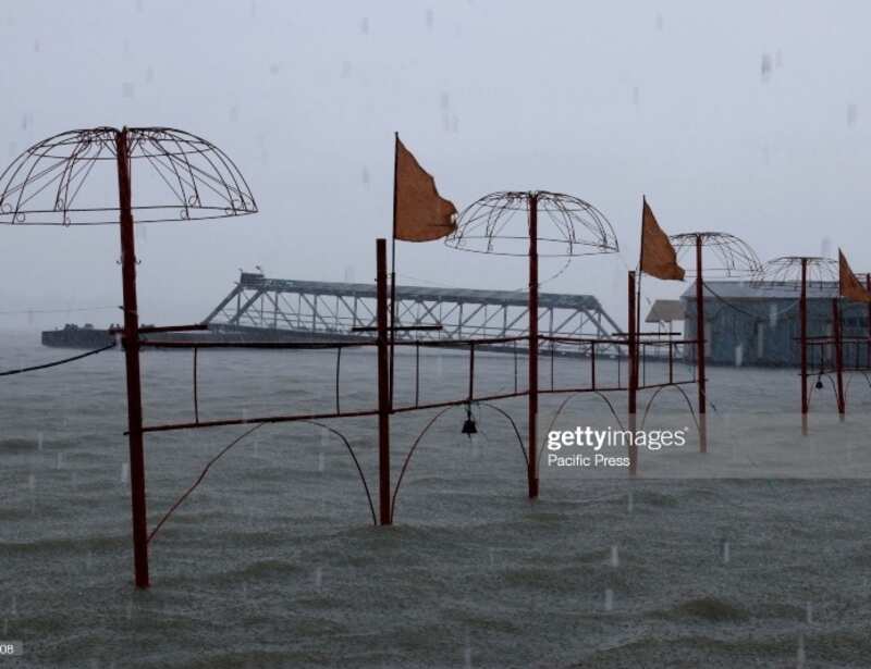 These pictures show devastation caused by floods amid pandemic