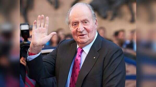 King Juan Carlos I of Spain abdicated the throne due to scandalous controversies
