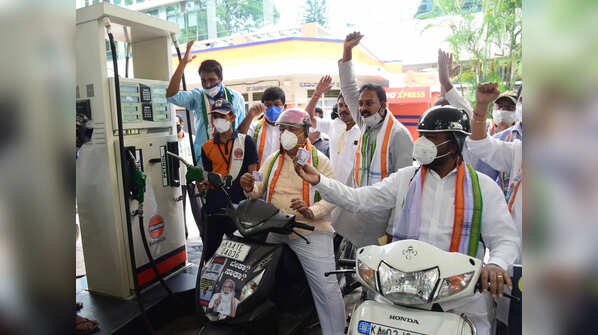 Fuel price hike protest: These photos will catch your attention