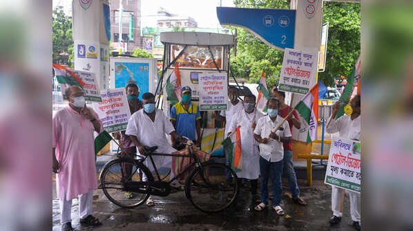 Fuel price hike protest: These photos will catch your attention