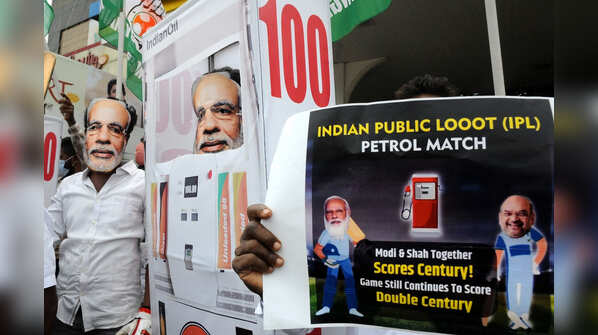 Fuel price hike protest: These photos will catch your attention