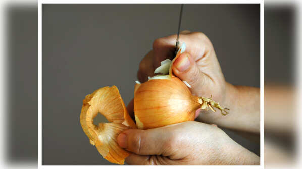 Onion peel for sleep