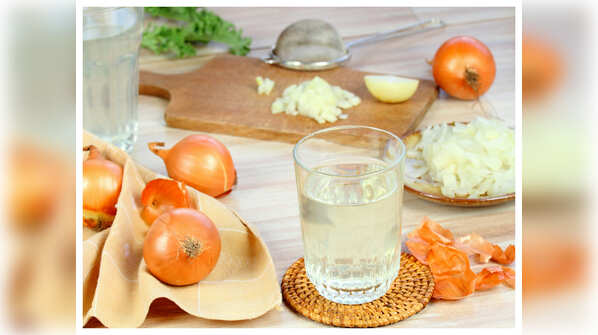 Onion peel for sleep