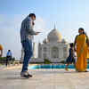 Taj mahal reopens after 3 months: day 1 photos