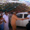Scenes from the puja as title credits