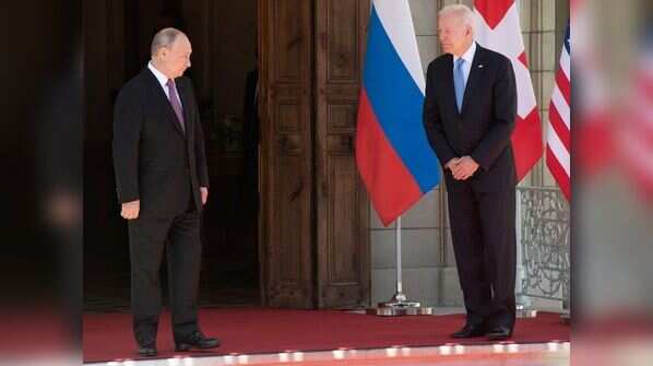 Russian President Vladimir Putin and US President Joe Biden