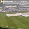 Jadeja is enjoying coffee; Ageas Bowl is under covers