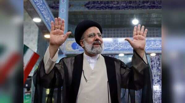 Ebrahim Raisi during presidential election