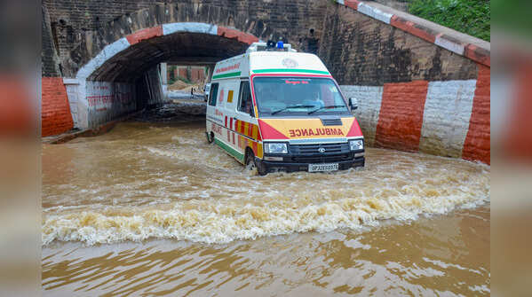 Landslides, flooded streets: Monsoon photos from across cities