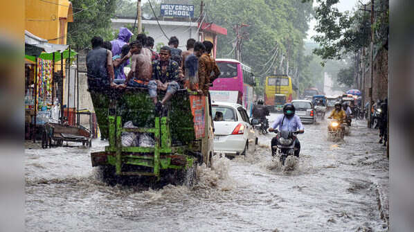 Landslides, flooded streets: Monsoon photos from across cities