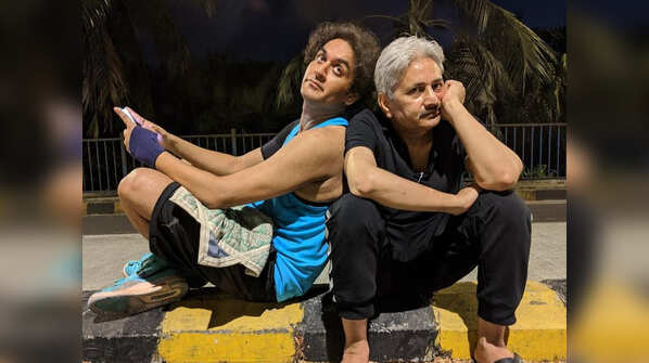Vikas Gupta reconnects with his dad
