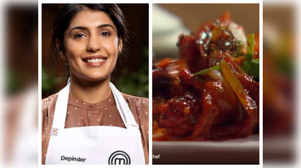 Masterchef Australia contestant Depinder Chhibber gave chicken 65 an unbelievable twist!