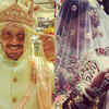 The happiest bride and groom