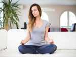 Practice deep breathing or meditate