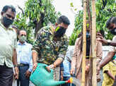 Abhishek Bachchan participates in a tree adoption campaign